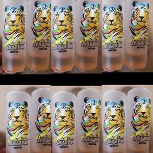 Set Of 12 Tiger Shot Glasses